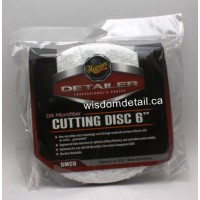 Meguiars 6" DA Microfiber Cutting Disc 2-Pack (DMC6) Meguiars 6" DA Microfiber Cutting Disc 2-Pack (DMC6)