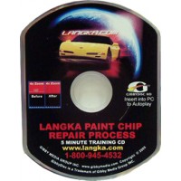 LANGKA Paint Chip Repair Process 5 Minute Training CD LANGKA Paint Chip Repair Process 5 Minute Training CD