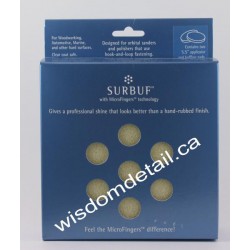 Surbuf R Series 5.5 Inch Buffing Pads 2-Pack